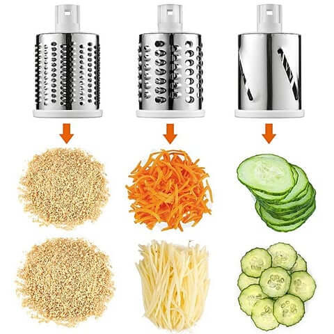🔥Trei într-unul🔥 Tăiător de legume cu tambur multifuncțional de uz casnic