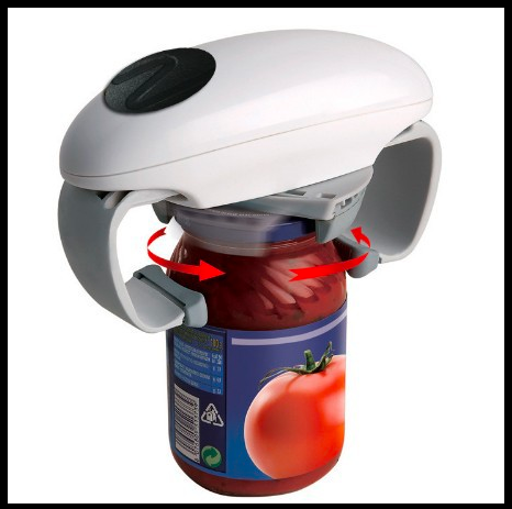 Deschidetor de conserve electric cu un singur clic pentru ustensile de bucătărie