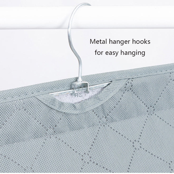 Three-Dimensional Dust proof Bag Storage Bag Four or Eight-Grid Hanging Bag