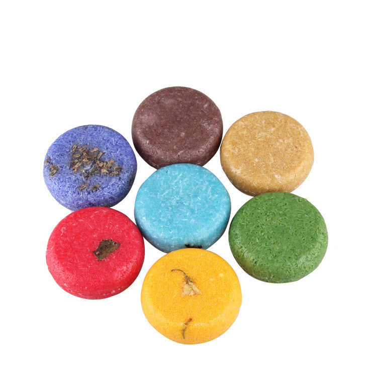 Polygonum Multiflorum Sampon Sapun Proces la rece Sapun lucrat manual Par negru Par negru Sampon antimatreata Sapun