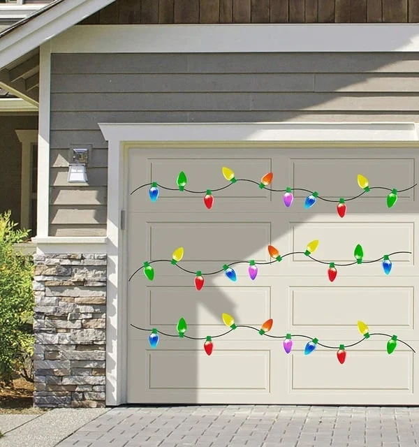 🔥Anul Nou ULTIMA ZI 48% REDUCERE 🔥Magneți și autocolante pentru decorațiuni pentru mașini de Crăciun, Magnet reflectorizant pentru lumini de Crăciun pentru automobile, Magneți pentru mașini festive în formă de bec