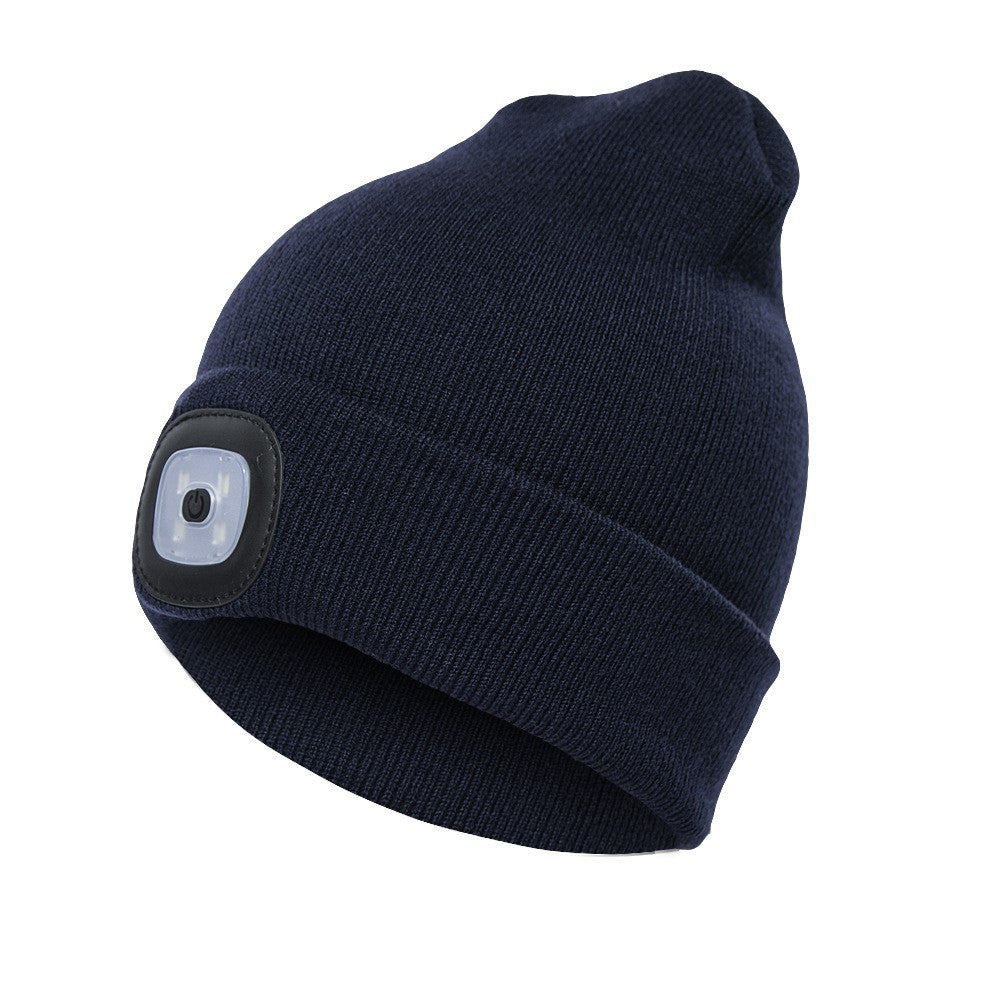 🎁Reducere fierbinte de ultima zi de Anul Nou🎁Pălărie caldă de iarnă tricotată cu LED