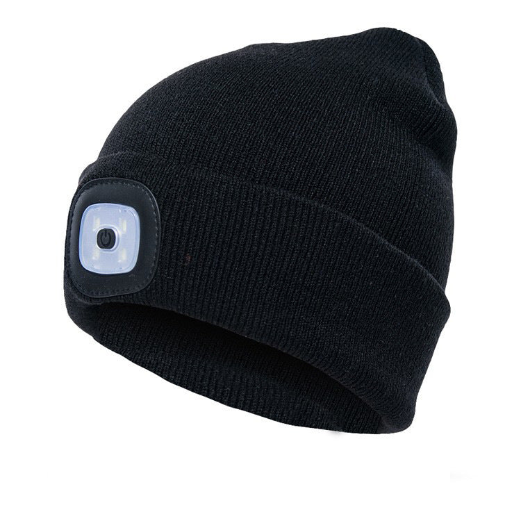 🎁Reducere fierbinte de ultima zi de Anul Nou🎁Pălărie caldă de iarnă tricotată cu LED