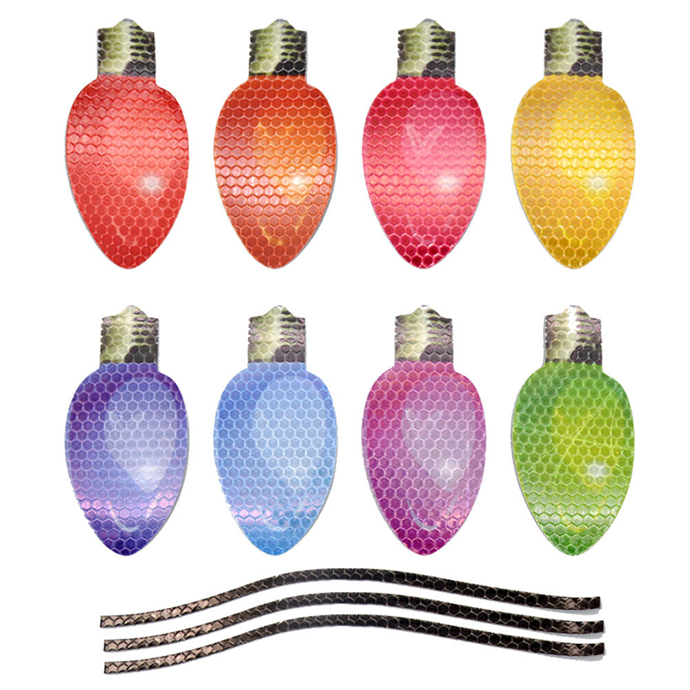 🔥Anul Nou ULTIMA ZI 48% REDUCERE 🔥Magneți și autocolante pentru decorațiuni pentru mașini de Crăciun, Magnet reflectorizant pentru lumini de Crăciun pentru automobile, Magneți pentru mașini festive în formă de bec
