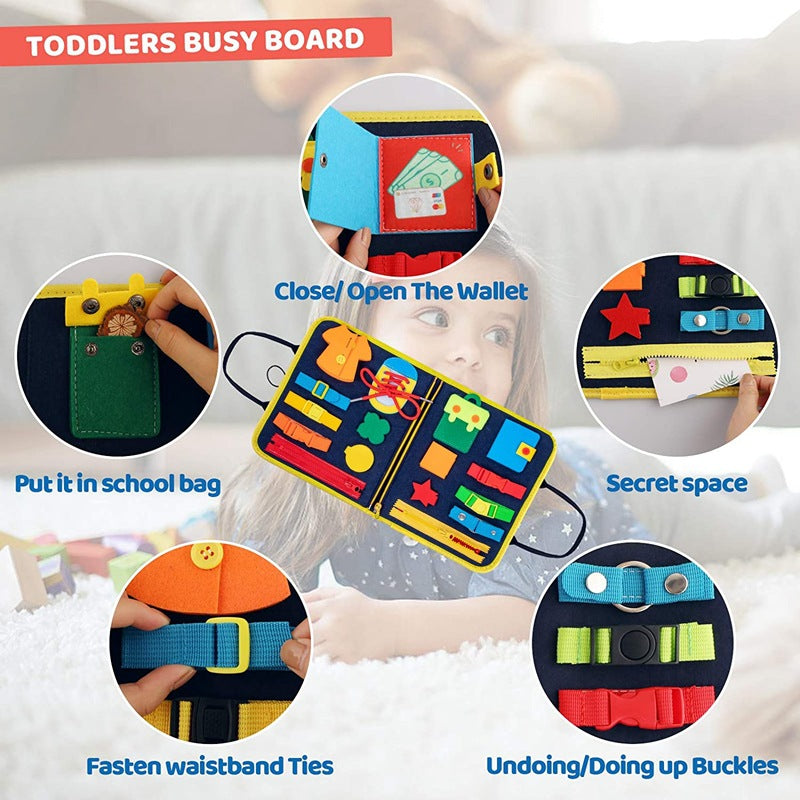 🔥Promoție de ultima zi 🔥Felt DIY Learning Board