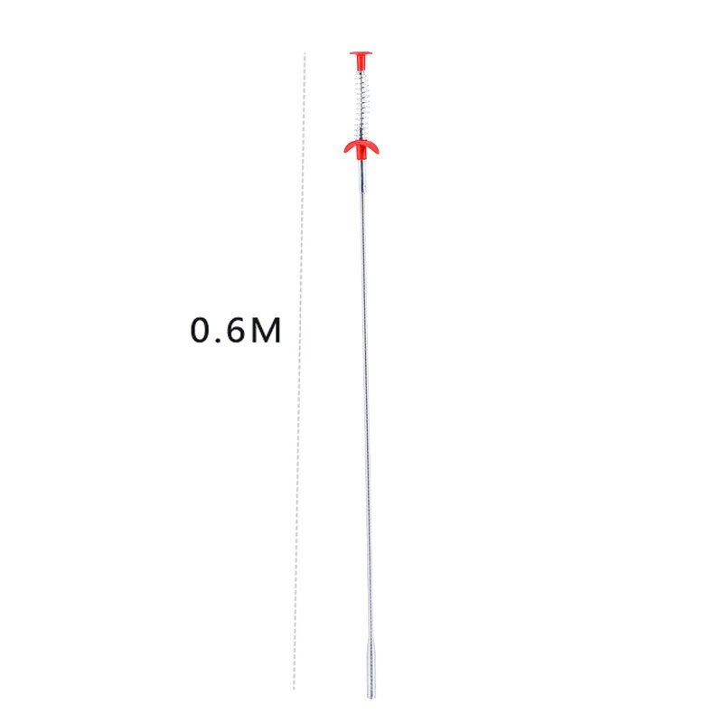 【LIVRARE GRATUITĂ】🔥T Instalație de drenaj pentru canalizare pentru bucătărie 60 cm Instrumente de deblocare a țevilor cu arc de uz casnic