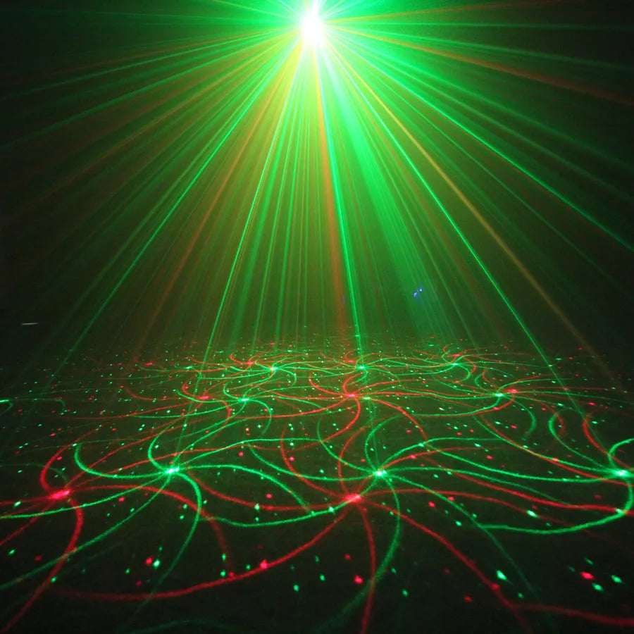 ESHINY Mini 4in1 Efect de model R&G Audio Star Whirlwind Laser Projector Scenă Disco DJ Club Bar KTV Family Party Light Show P14