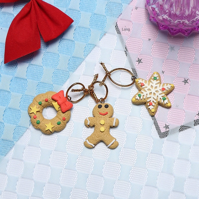 Cadou Creativ Decorat de Sărbători Pandantiv Gingerbread Man