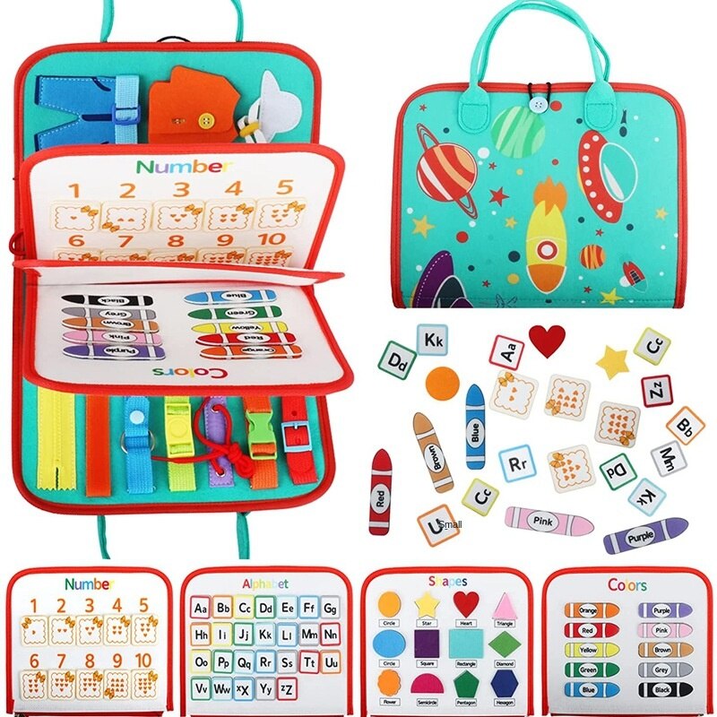 🔥Promoție de ultima zi 🔥Felt DIY Learning Board