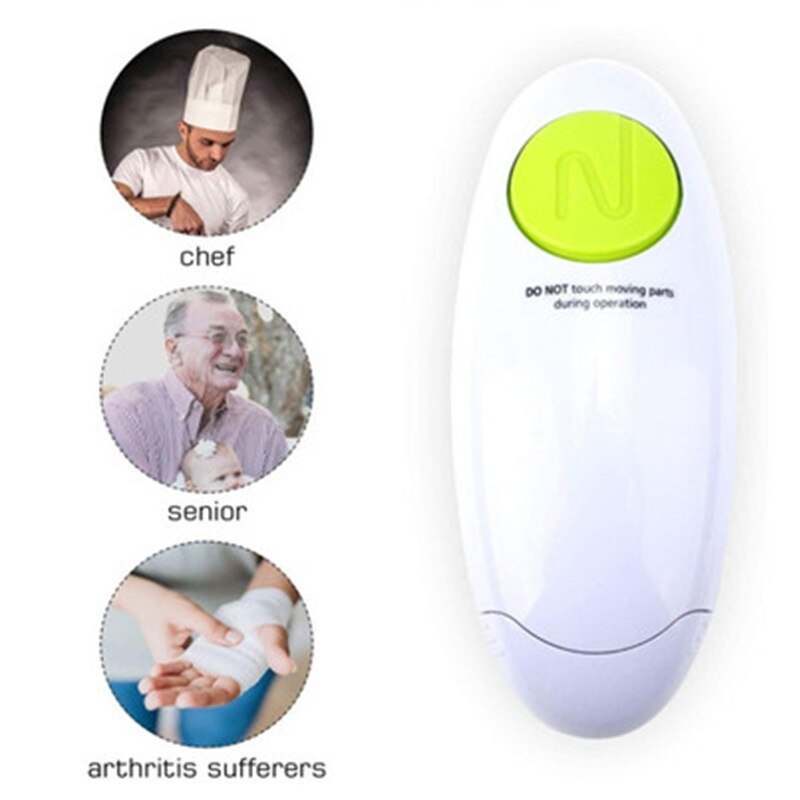 Deschidetor de conserve electric cu un singur clic pentru ustensile de bucătărie