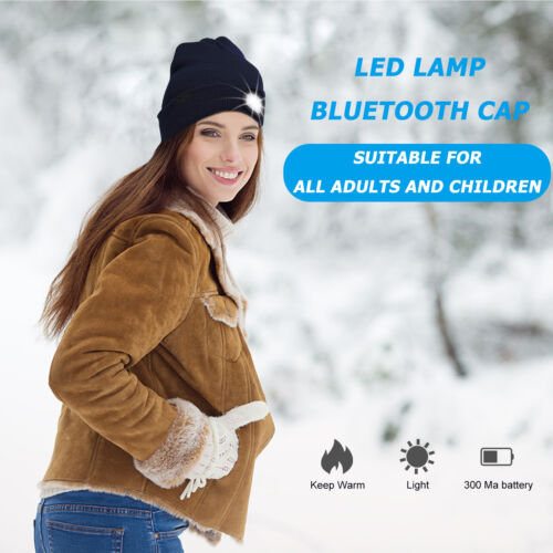 🎁Reducere fierbinte de ultima zi de Anul Nou🎁Pălărie caldă de iarnă tricotată cu LED