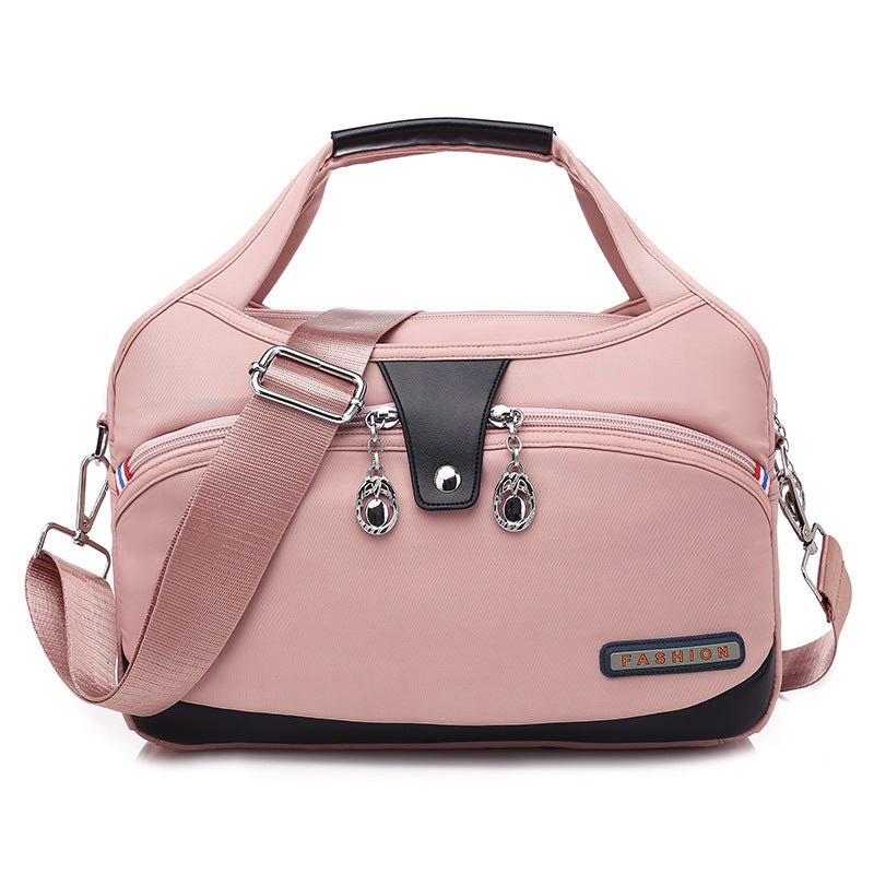 2023 New Women's Bag Trendy Simple Casual All-Match Oxford Cloth Portable Shoulder Bag Crossbody Women's Bag