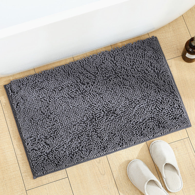 Chenille Living Room Carpet Plush Absorbent Floor Mat