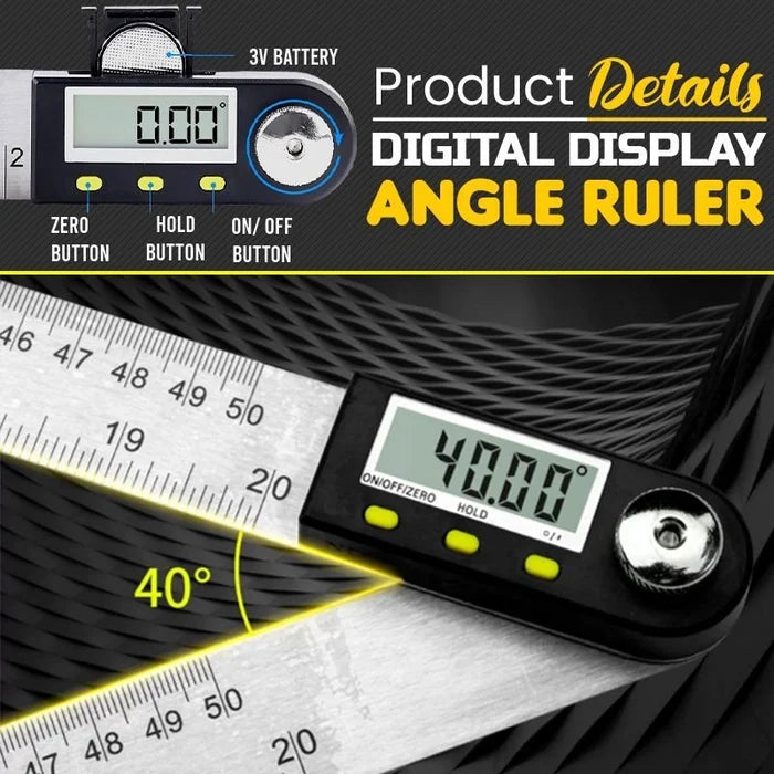 🔥New Year Last Day Hot Sale🔥Digital display Angle ruler