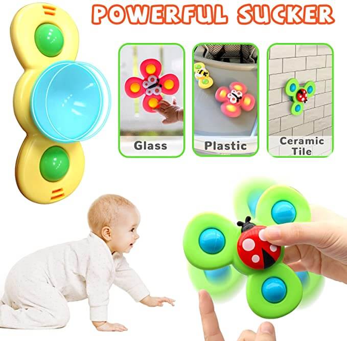 💥New Year Hot Sale 50% OFF💥Baby SuctionSpinner Set