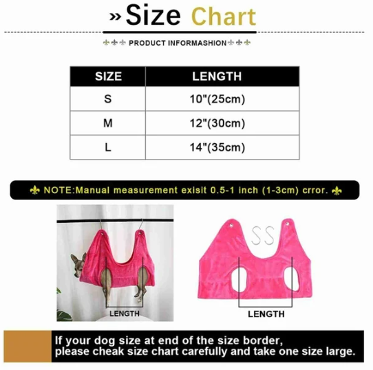 Hamac pentru îngrijirea animalelor de companie