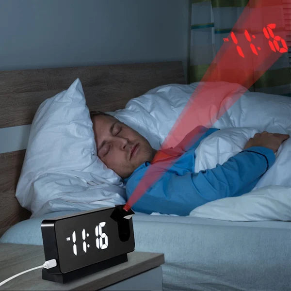 🔥49% Off🔥LED Projection Alarm Clock⏰