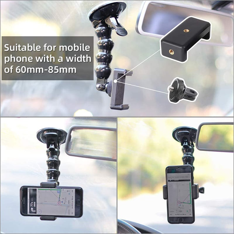 Car Universal Snake Suction Cup Phone Holder