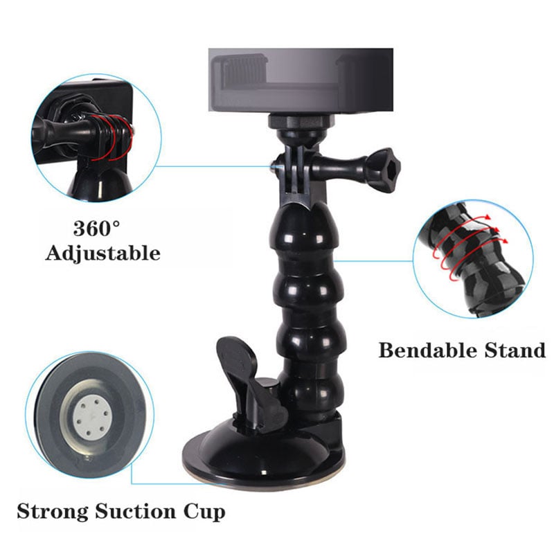 Car Universal Snake Suction Cup Phone Holder