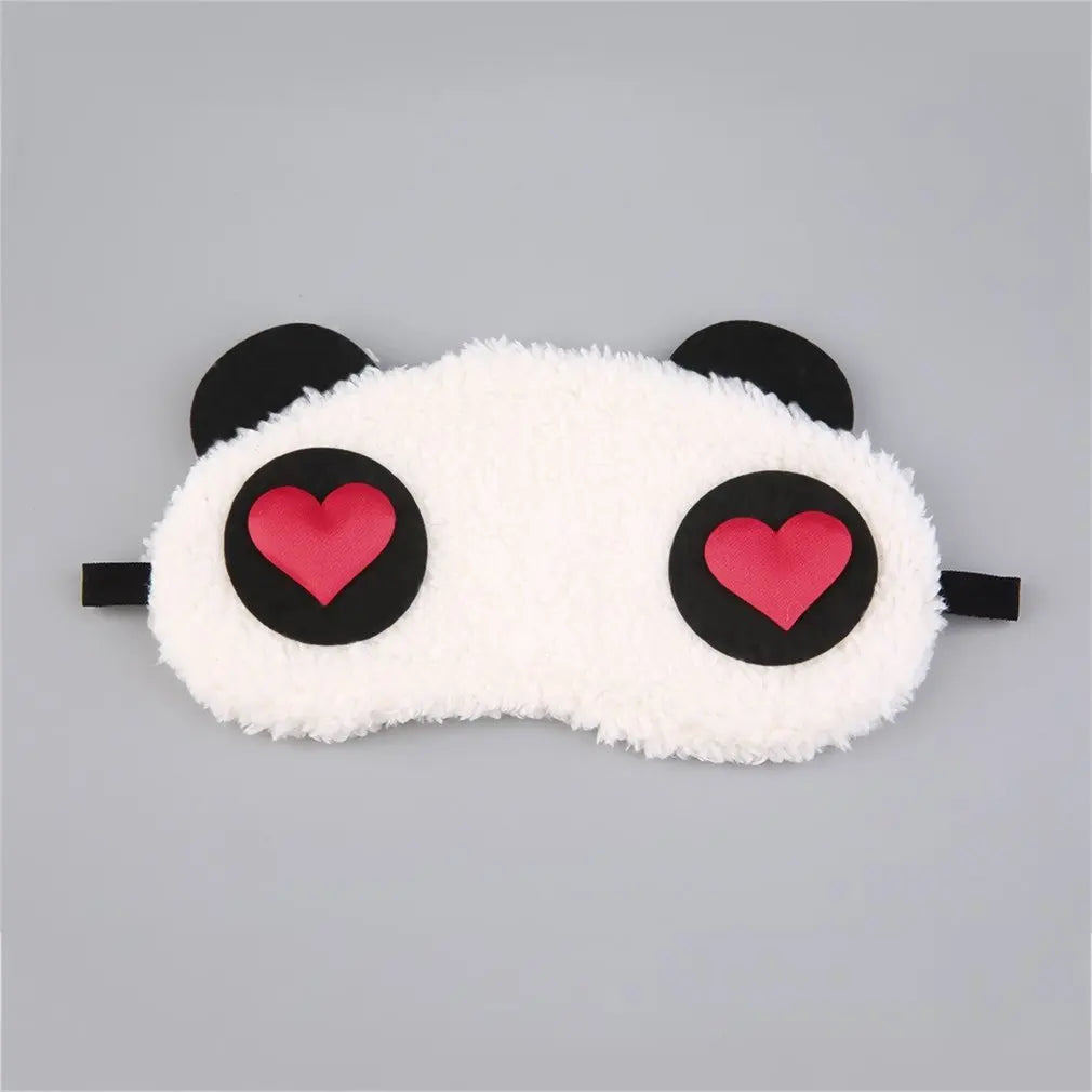 Cute Panda Sleeping Face Eye Mask Blindfold Eyeshade Traveling Sleep Eye Aid Drop Shipping Wholesale health care