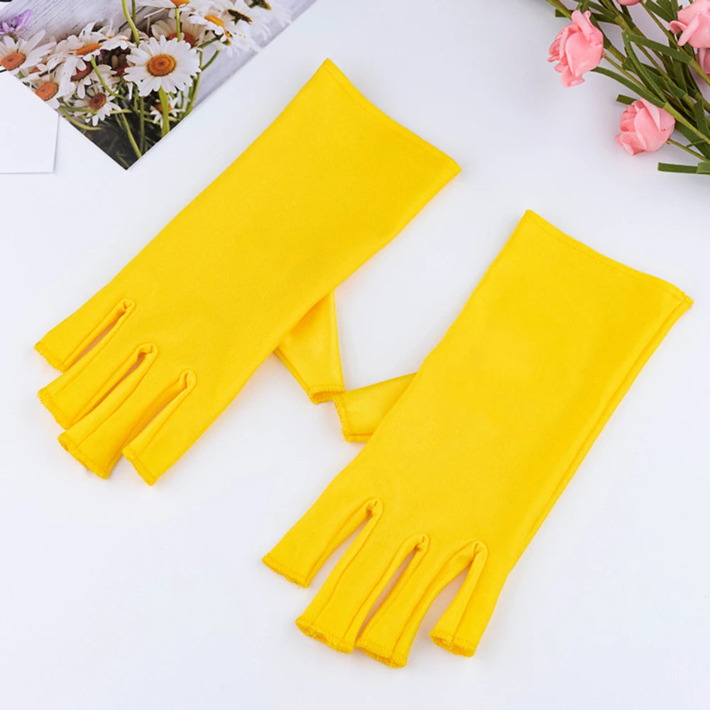 2pcs Anti Uv Rays Protect Gloves Nail Gloves Led Lamp Nail Uv Protection Radiation Proof Glove Manicure Nail Art Tools