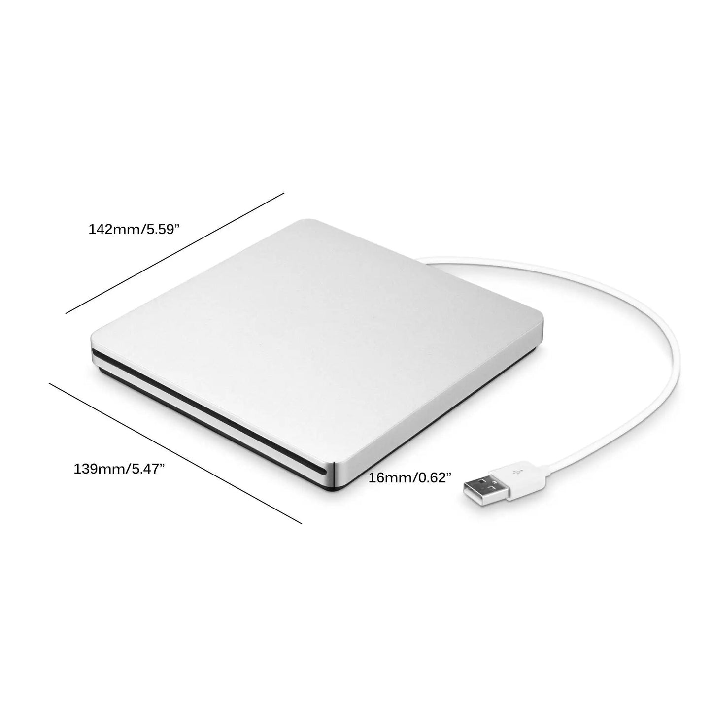 USB 3.0 Slim Extern DVD RW CD Writer Drive Burner Reader Player Unități optice DVD Burner pentru laptop PC