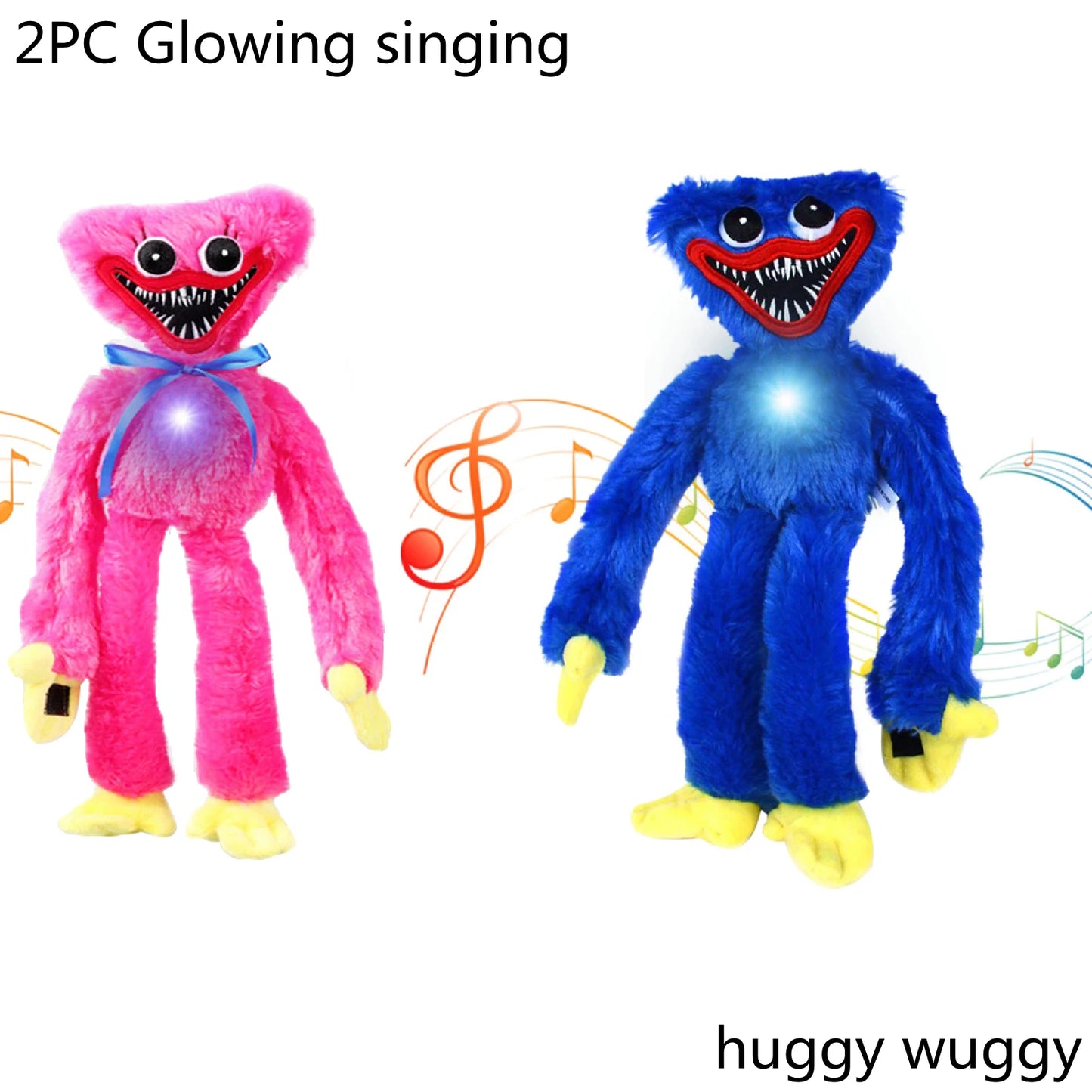 40cm Huggy Wuggy From Poppy Playtime Hague Vagi Plush Toy Stuffed Soft Animals Toys Cartoon Game Dolls Kids Birthday Gifts