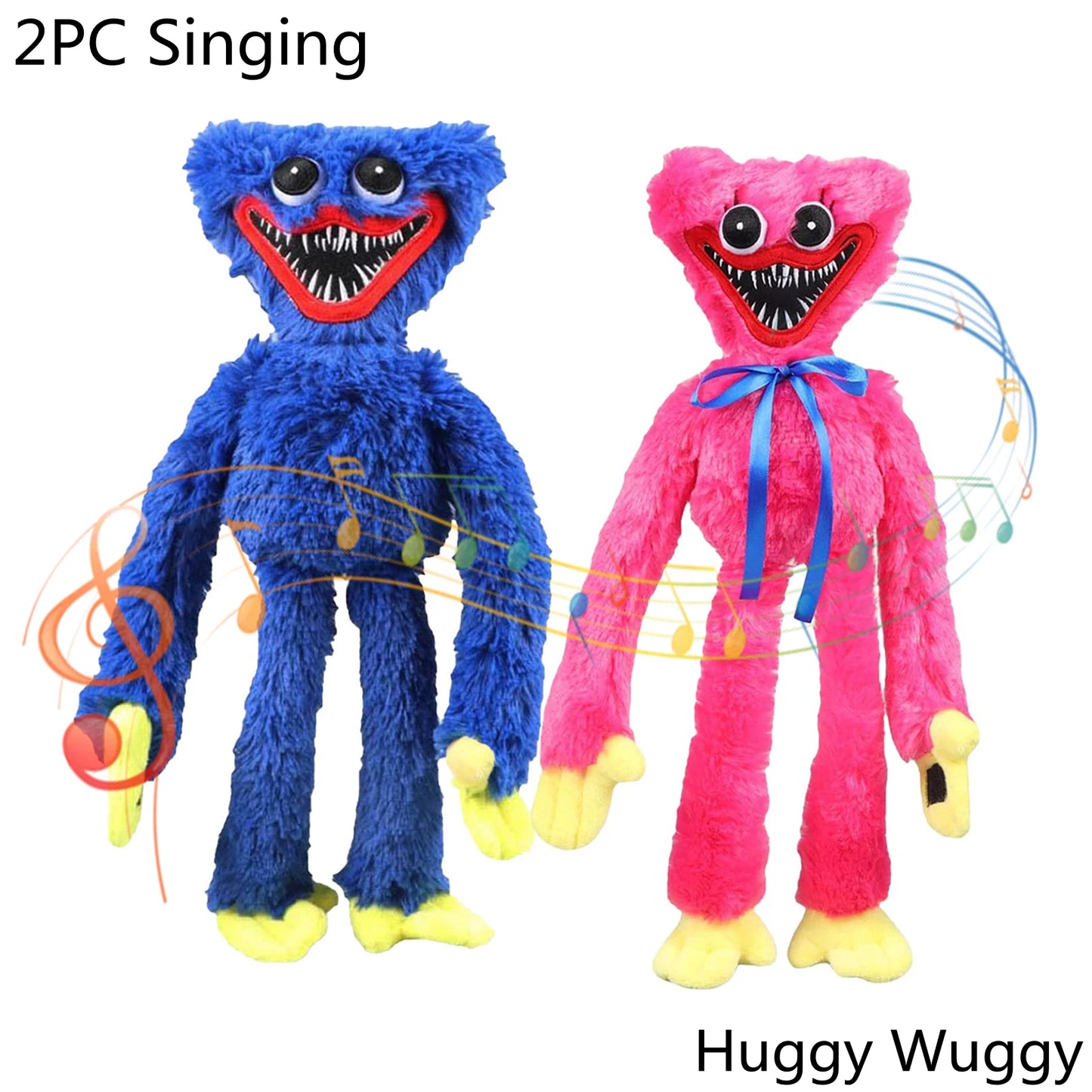 40cm Huggy Wuggy From Poppy Playtime Hague Vagi Plush Toy Stuffed Soft Animals Toys Cartoon Game Dolls Kids Birthday Gifts