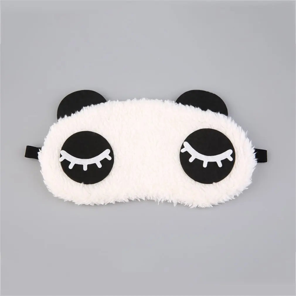 Cute Panda Sleeping Face Eye Mask Blindfold Eyeshade Traveling Sleep Eye Aid Drop Shipping Wholesale health care