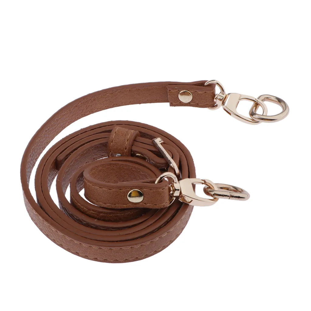 120 cm Leather Shoulder Bag Strap Quality Fashion Accessories DIY Cross Body Adjustable Belt Bag New Solid Bag Strap Replacement