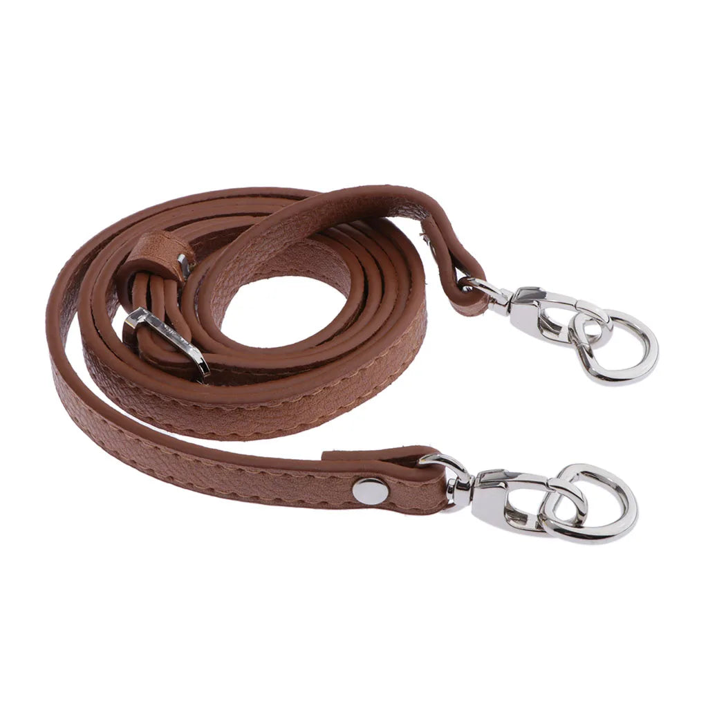 120 cm Leather Shoulder Bag Strap Quality Fashion Accessories DIY Cross Body Adjustable Belt Bag New Solid Bag Strap Replacement