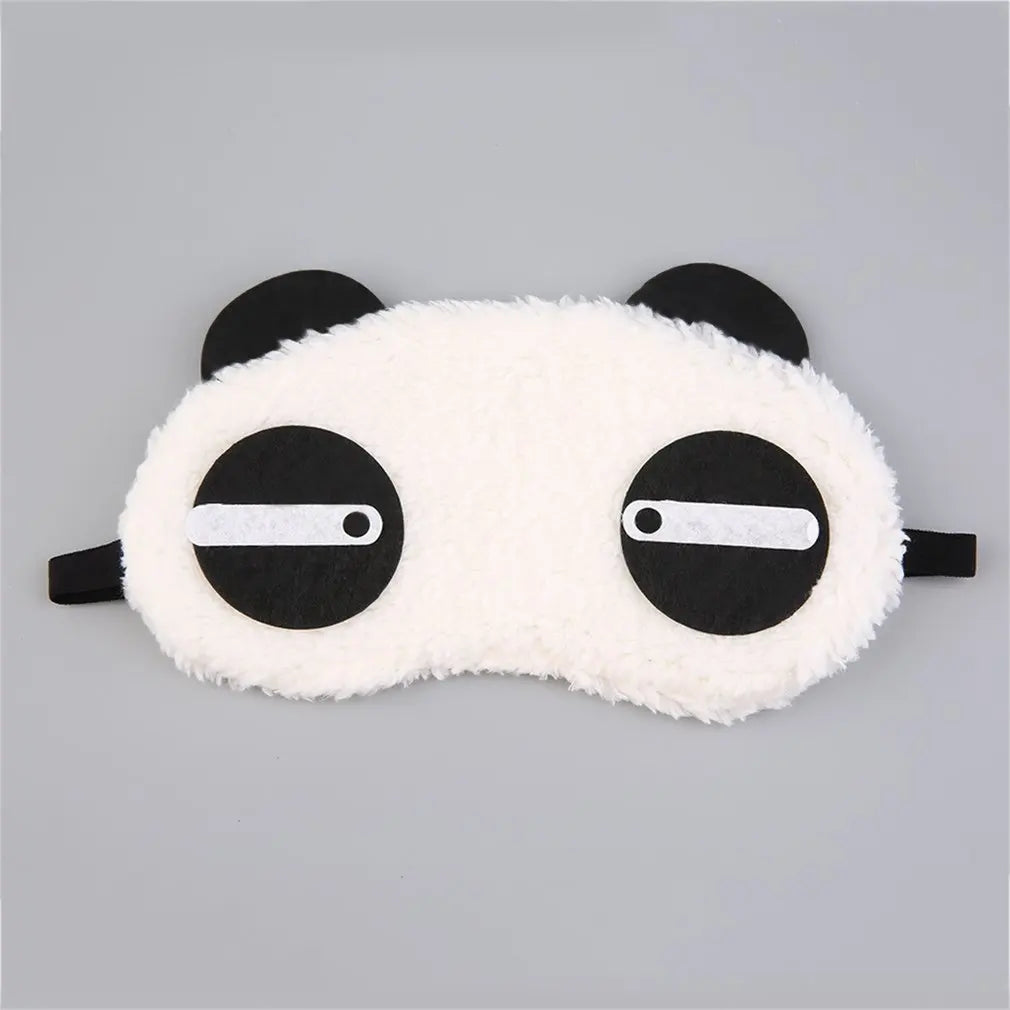 Cute Panda Sleeping Face Eye Mask Blindfold Eyeshade Traveling Sleep Eye Aid Drop Shipping Wholesale health care