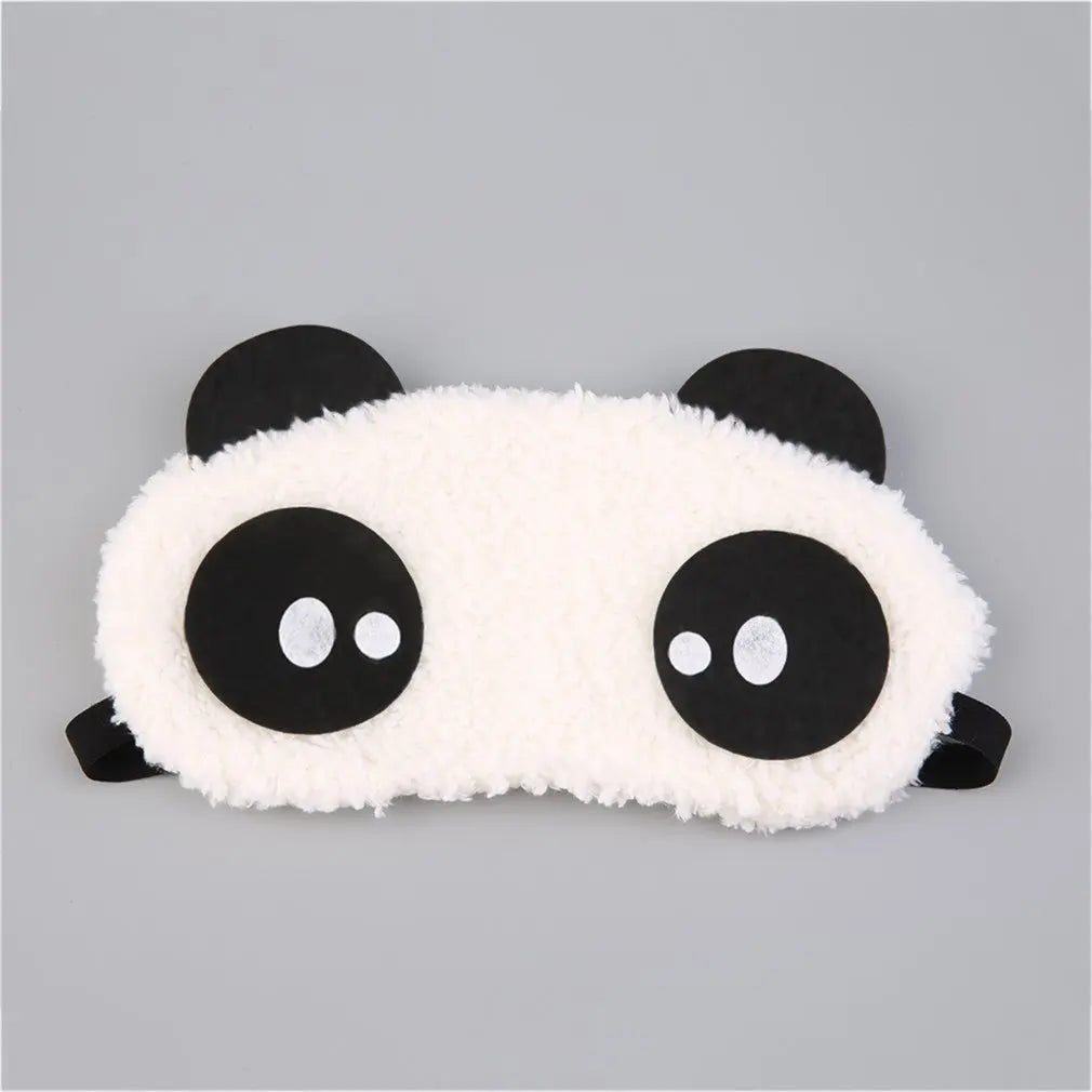 Cute Panda Sleeping Face Eye Mask Blindfold Eyeshade Traveling Sleep Eye Aid Drop Shipping Wholesale health care