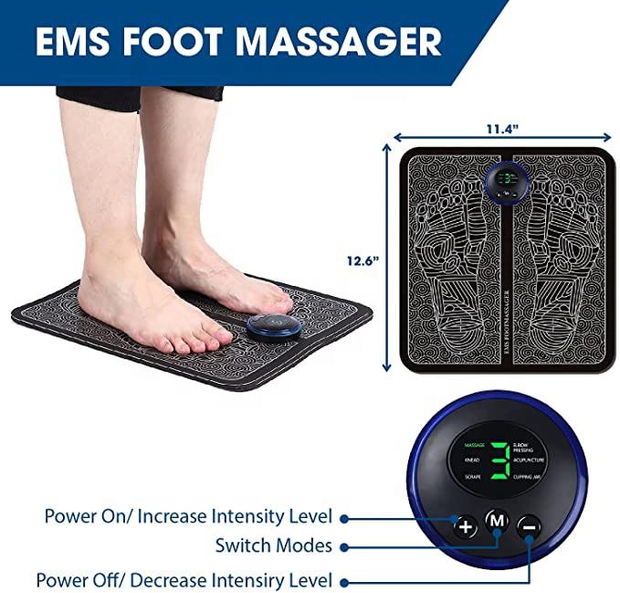 Portable Electric Foot Massage Pad