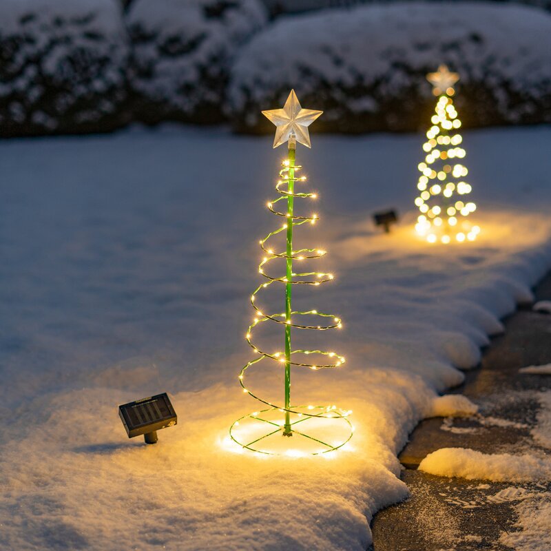 🎄Solar Metal LED Christmas Tree Decoration String Lights❄