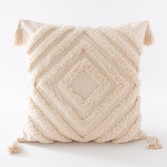 Square Ins Decorative Tufted Removable Cushion Cover