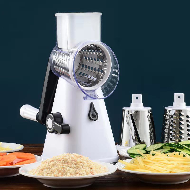 🔥Three in one🔥 Household Multifunctional Drum Vegetable Cutter