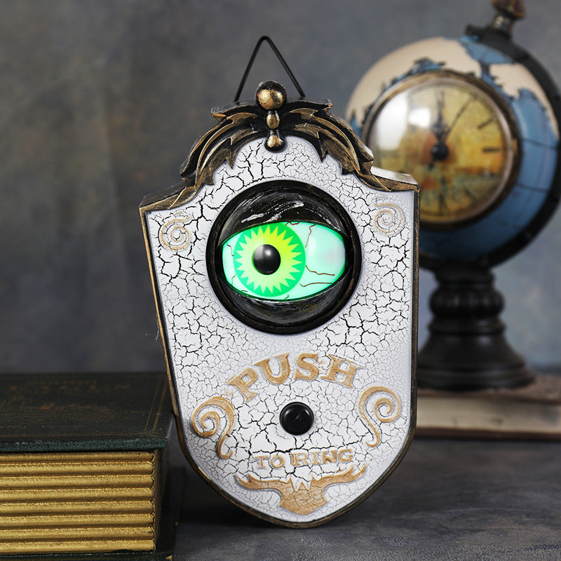 (Hot Sale - 50% OFF) 🎃Halloween One Eyed Doorbell Haunted Decoration(🔥BUY 2 GET FREE SHIPPING)