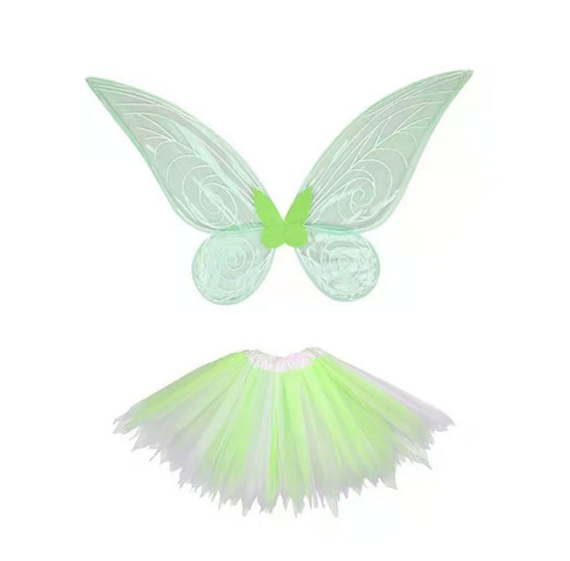 Cross-Border Elf Butterfly Wings Foldable Colorful Large Angel Wings Adult and Children Festival Performance Props