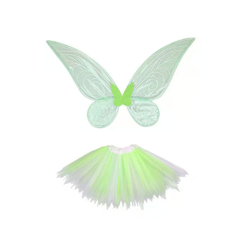 Cross-Border Elf Butterfly Wings Foldable Colorful Large Angel Wings Adult and Children Festival Performance Props