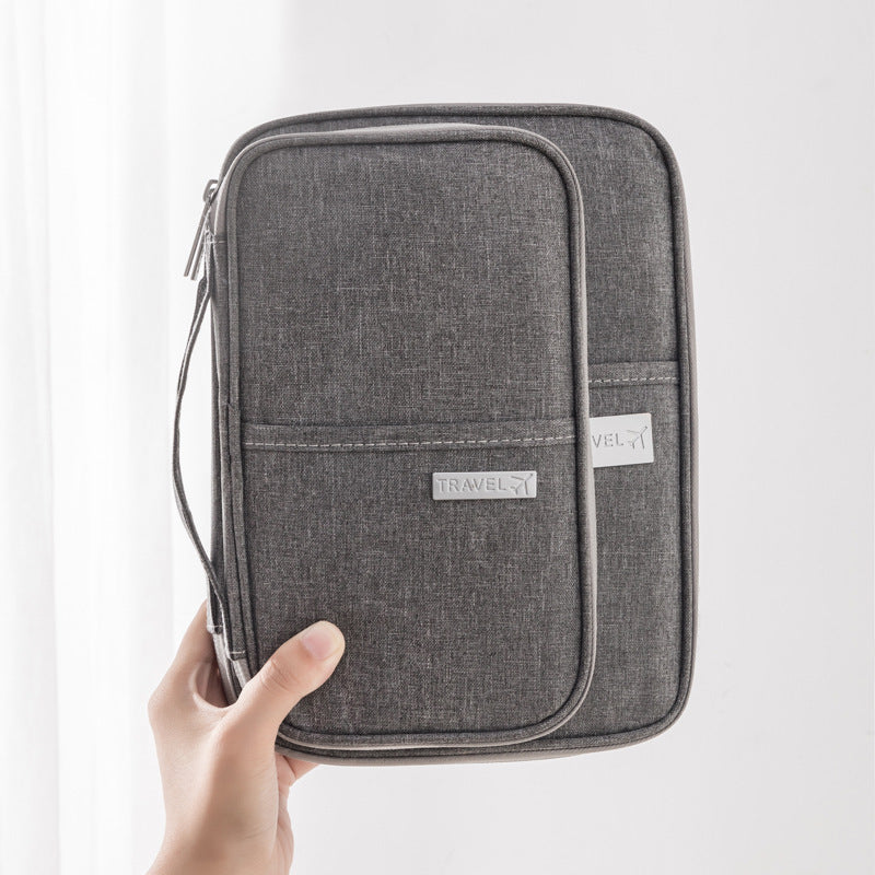 Portable Travel Multi-Function Document Storage Bag