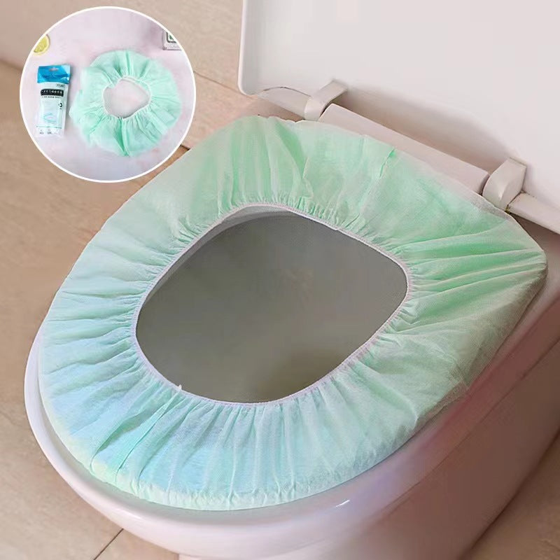 Disposable Non-Woven Fabric Thickened Toilet Pad Maternal Home Hygiene Independent Packaging Toilet Seat Cover Toilet Seat Cover