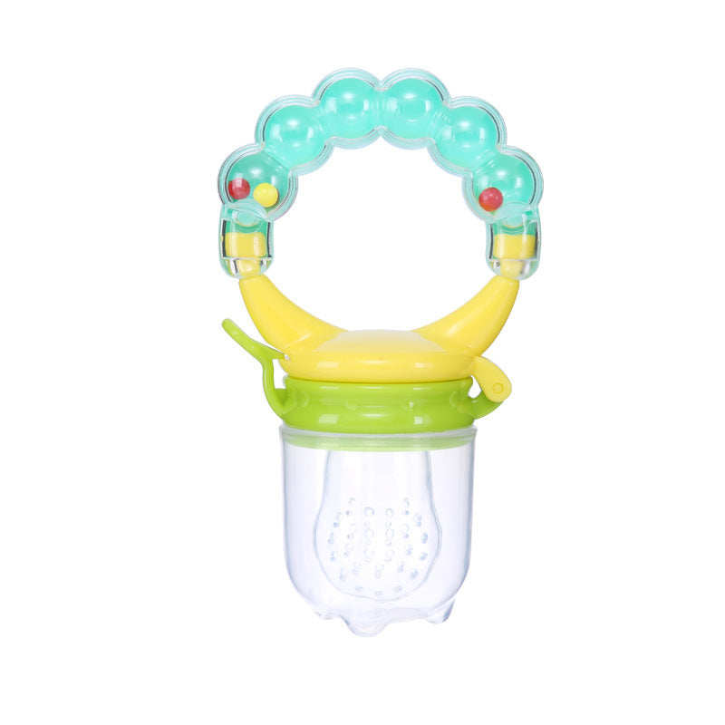 Baby Food Grade Teether Baby Teether Stick Fruit Vegetable Fresh Food Feeder Pacifier Newborn Silicone Teether