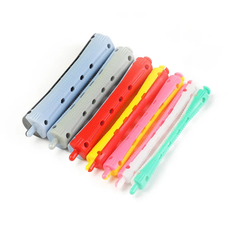 12pcs/lot Hair Curler Pull Core Hair Roller Magic Hair Curlers Rollers DIY Formers Salon Accessories Barber Hair Styling Tool