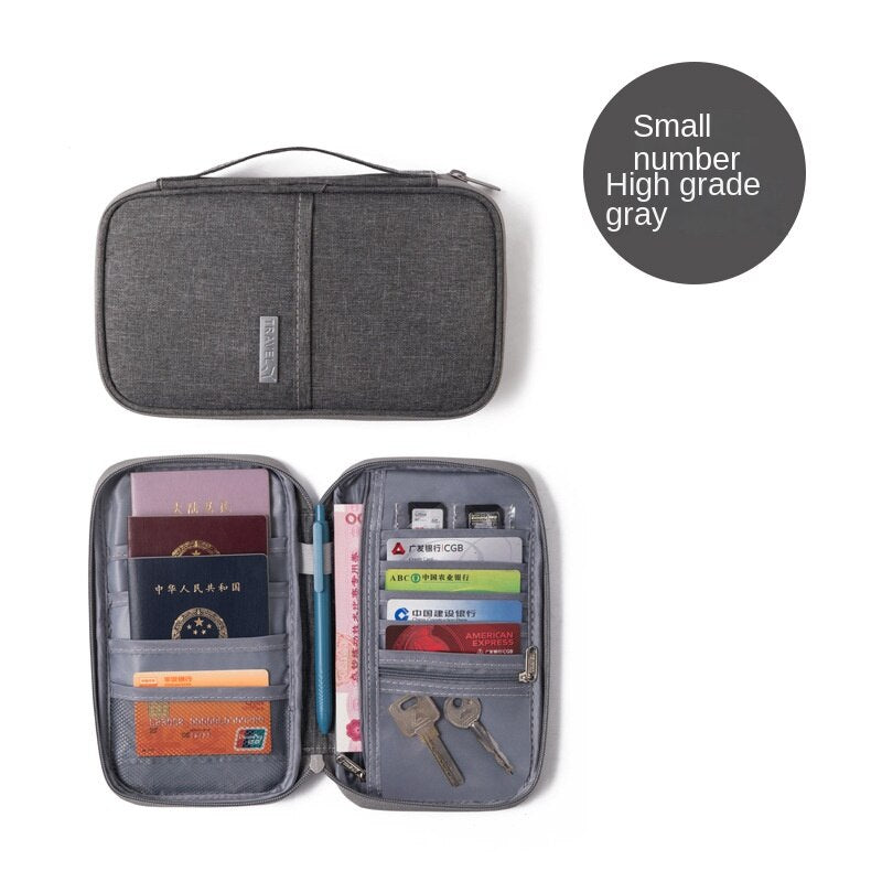 Portable Travel Multi-Function Document Storage Bag