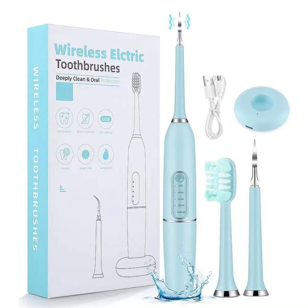 Smart Adult Electric Toothbrush Children Teeth Cleaner Household Wireless Charging