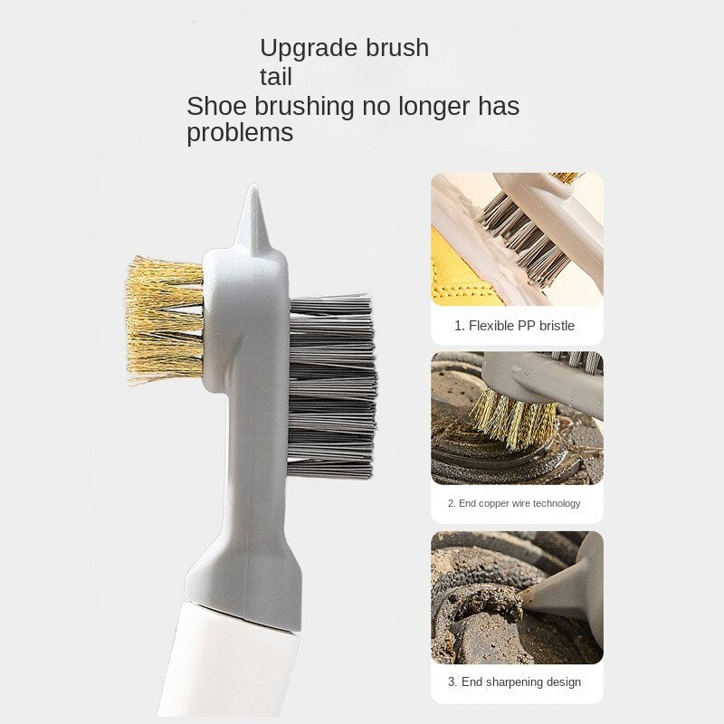 Soft Hair Does Not Hurt Shoes Multifunctional Shoe Brush