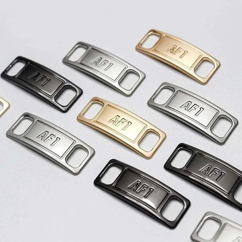 New AF1 Diamond Shoe Charms Fashion Laces Buckle Quality Metal Shoelaces Decorations Chapa Air Force 1 Shoes Accessories