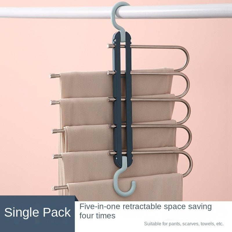 Retractable Folding Pants Rack