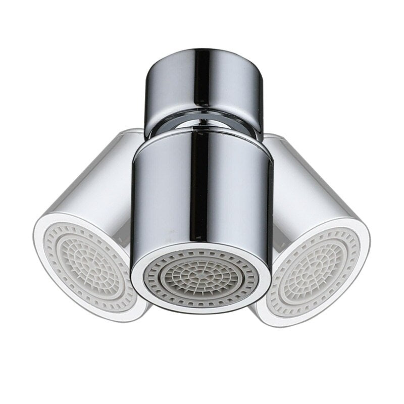 Faucet Aerator Universal Dual-Mode Adjustable Lengthened Mouth Splash-Proof Sprinkler Filter